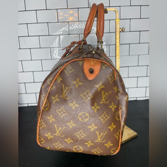 Beautiful Louis Vuitton, speedy 30 vintage with Luggage Tag! - Picture 3 of 7